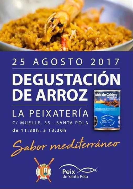 Degustación de arroz en La Peixatería