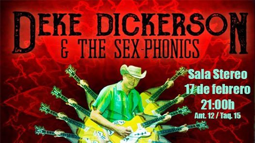 Deke Dickerson & The Sex-Phonics en Stereo Alicante.