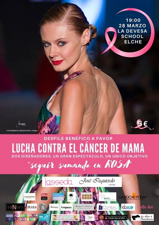 Desfile benéfico a favor lucha contra el cáncer de mama