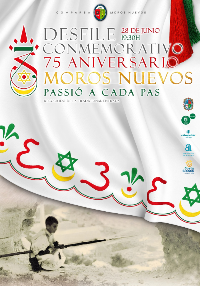 Desfile conmemorativo 75 aniversario Moros Nuevos