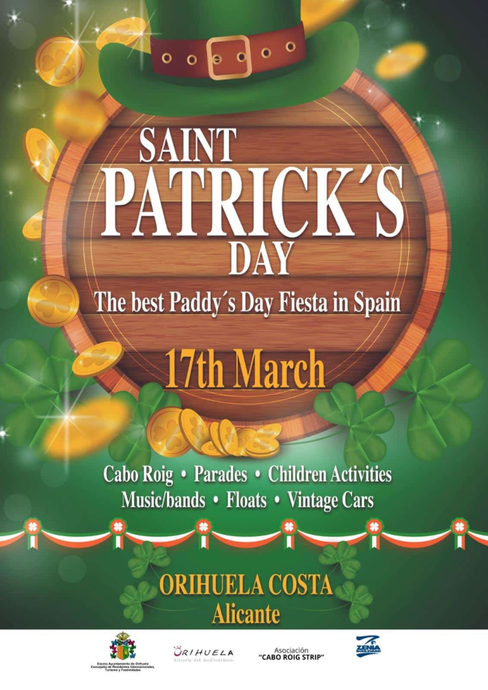 Desfile de St. Patrick's Orihuela Costa 2025