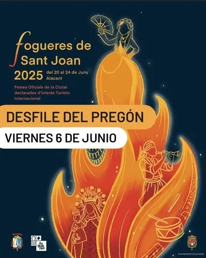 Desfile del Pregón ► Hogueras de Alicante 2025