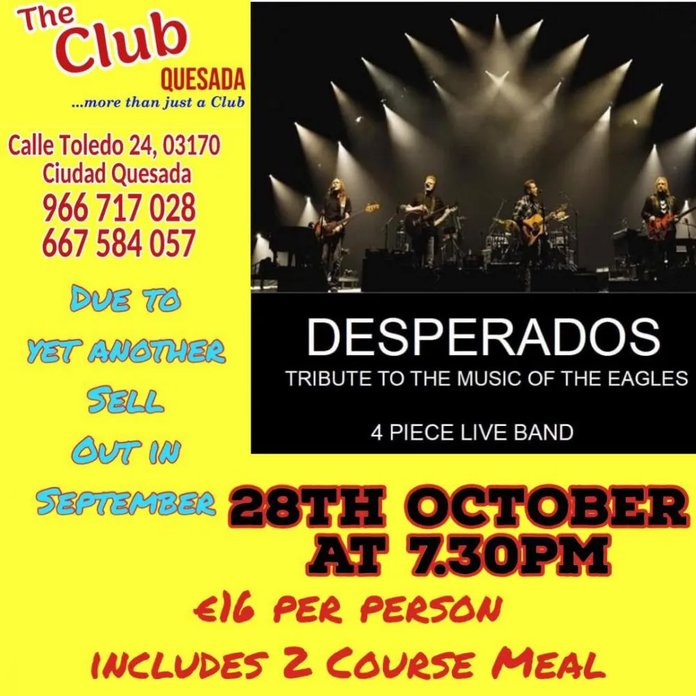 Desperados Tribute to the Music of the Eagles