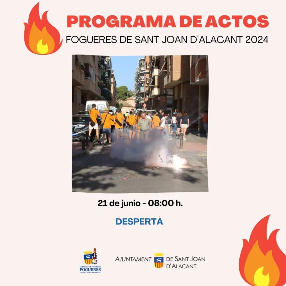 Despertà ► Fogueres de Sant Joan d'Alacant 2024