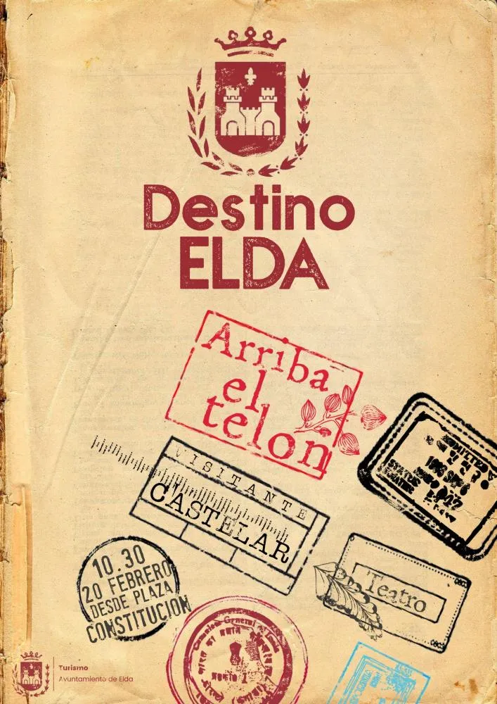 Destino Elda: Arriba el telón