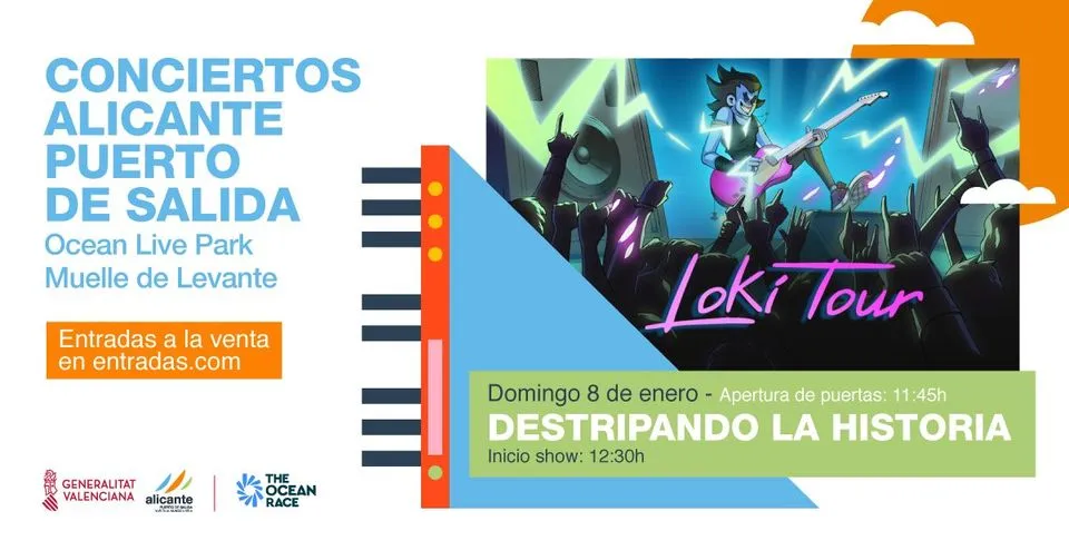 Destripando la historia - Conciertos Alicante Puerto de Salida