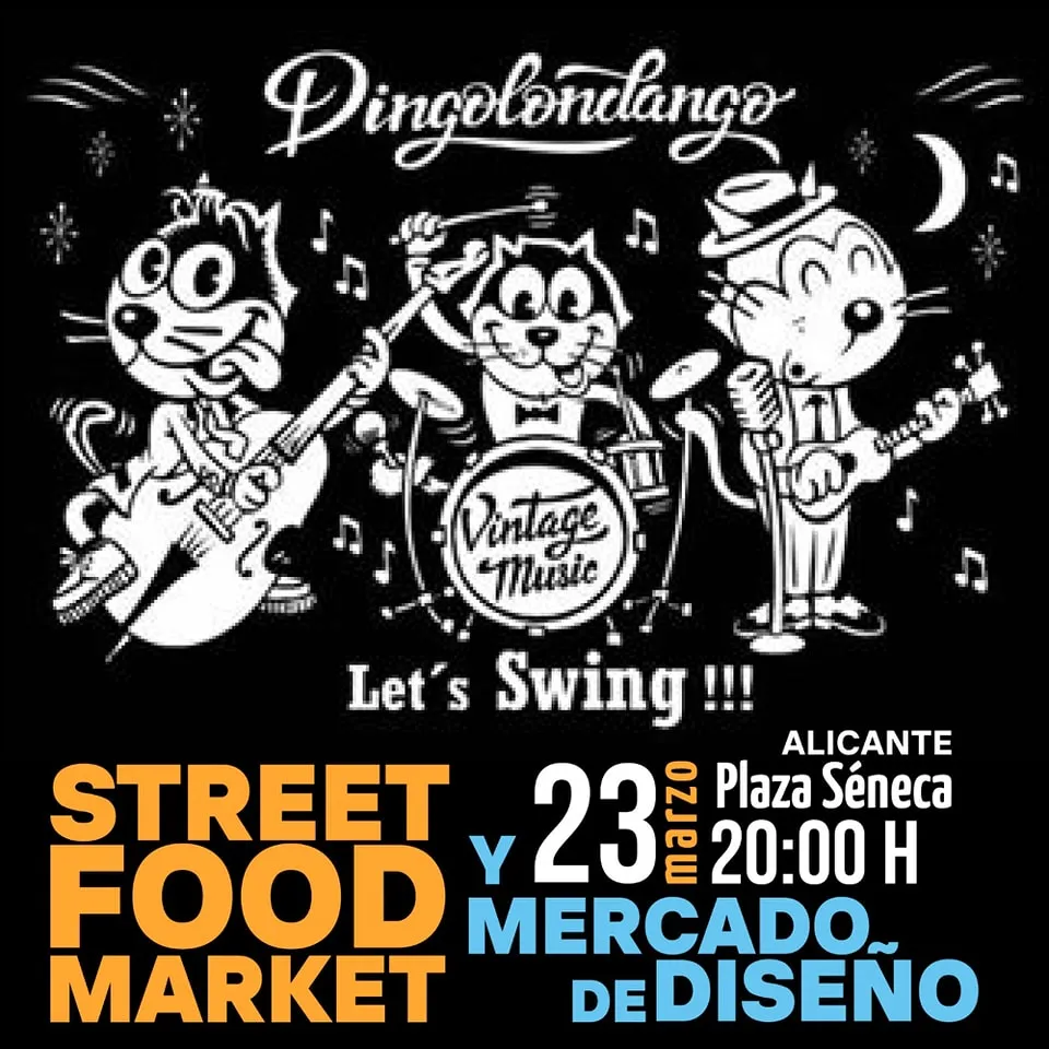 Dingolondango - Alacant street market y Mercado de Diseño