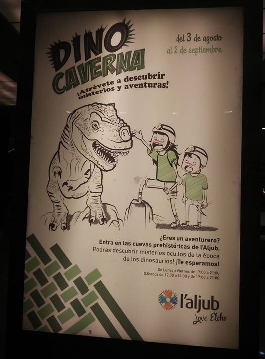 Dino Caverna en Centro Comercial Aljub