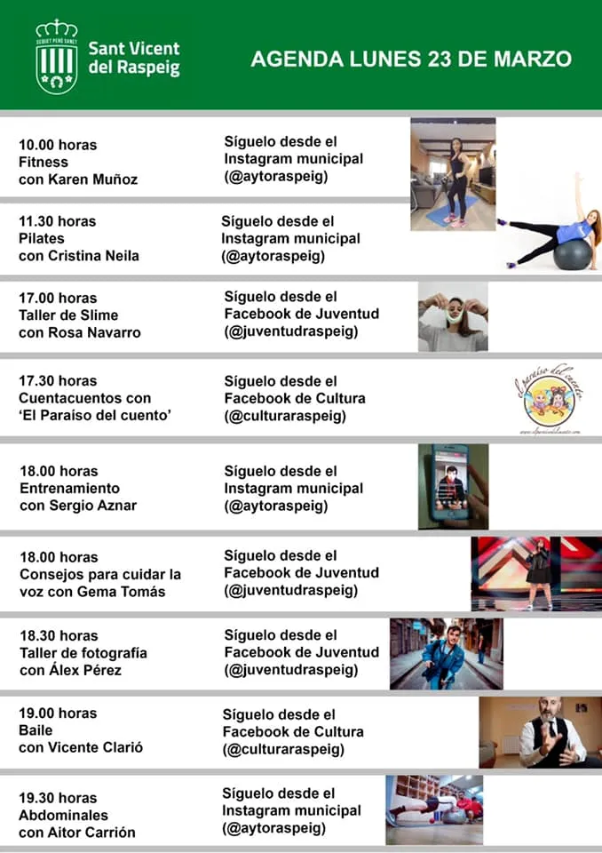Directos en streaming - San Vicente del Raspeig