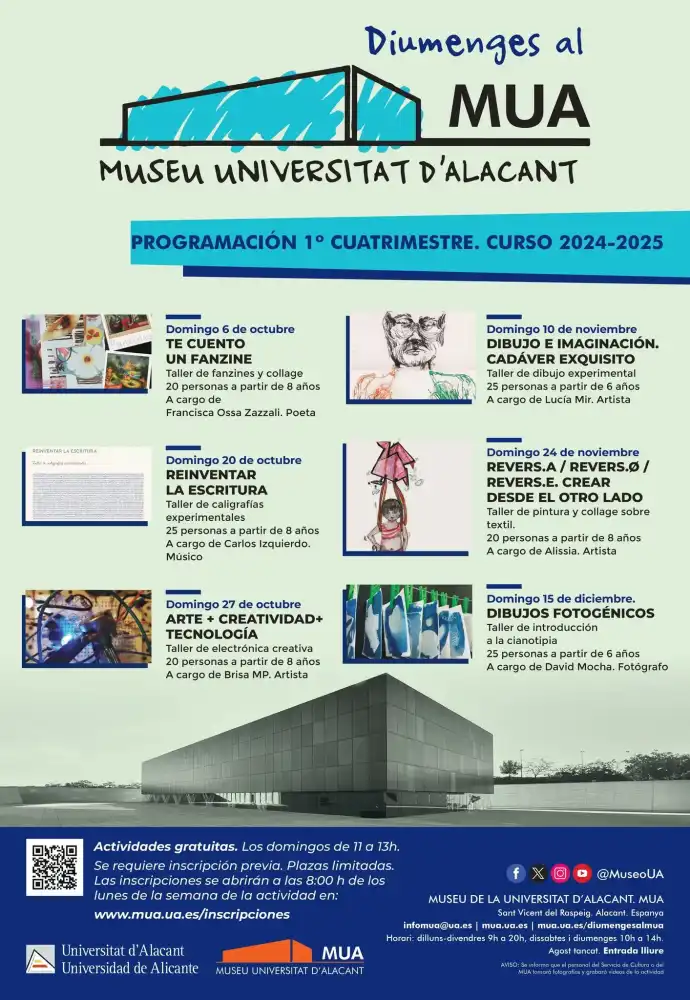 Diumenges al MUA - 2º Cuatrimestre 2024-2025