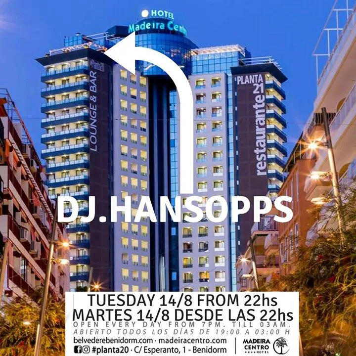 Dj Hansoppsen en Lounge&Bar Planta20