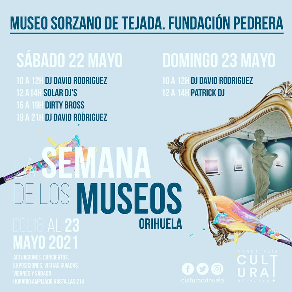 Djs en el Museo Sorzano de Tejada - Dia de los museos 2021