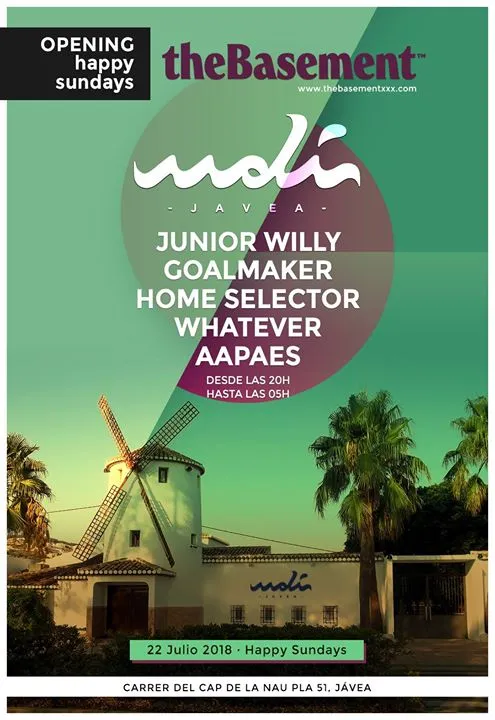 Domingos de tardeo en Molí Javea
