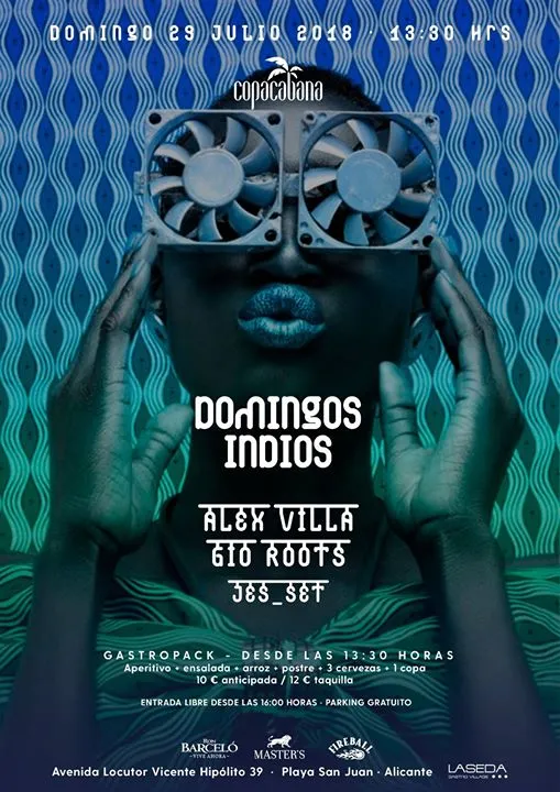 Domingos Indios en Copacabana original music club