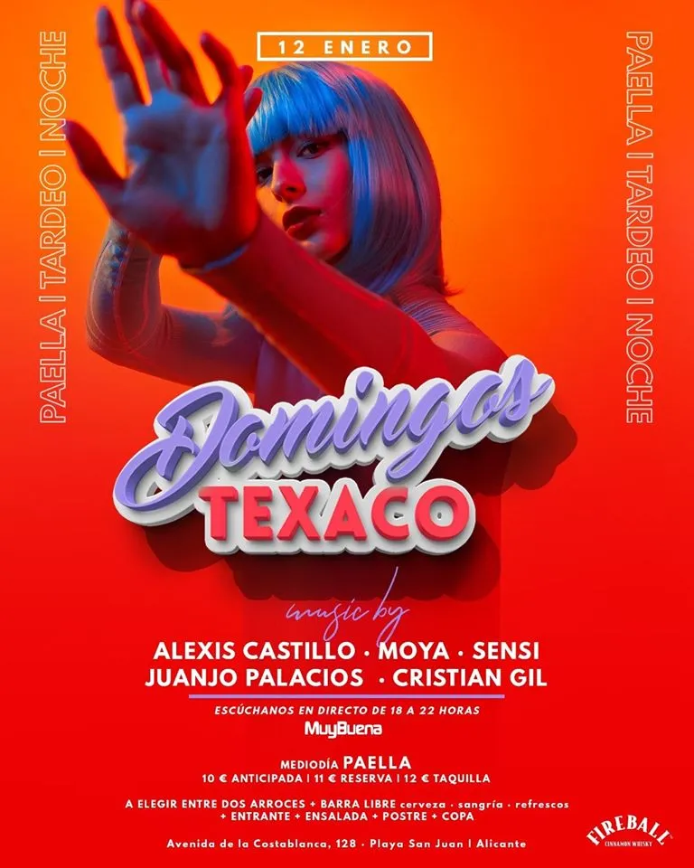 Domingos Texaco  12 enero 2020