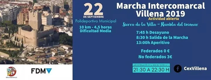 DOMINGO: Sierra de la Villa y Rambla