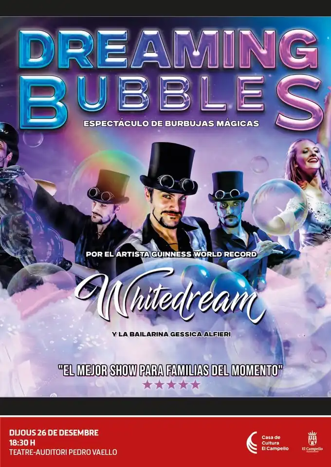 Dreaming Bubbles White Dream