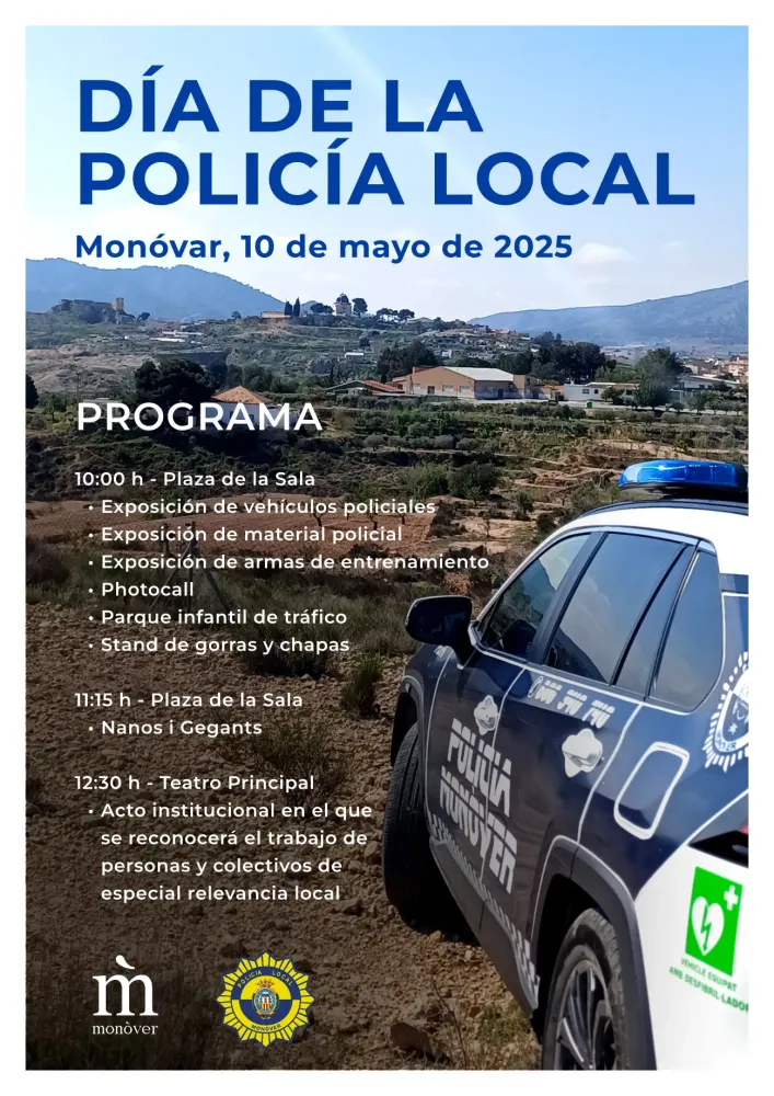 Día de la policía local Monóvar 2025