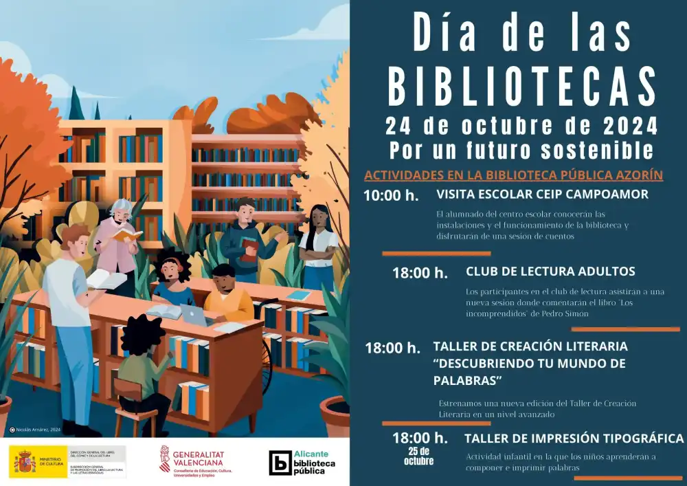 Día de las Bibliotecas por un futuro sostenible