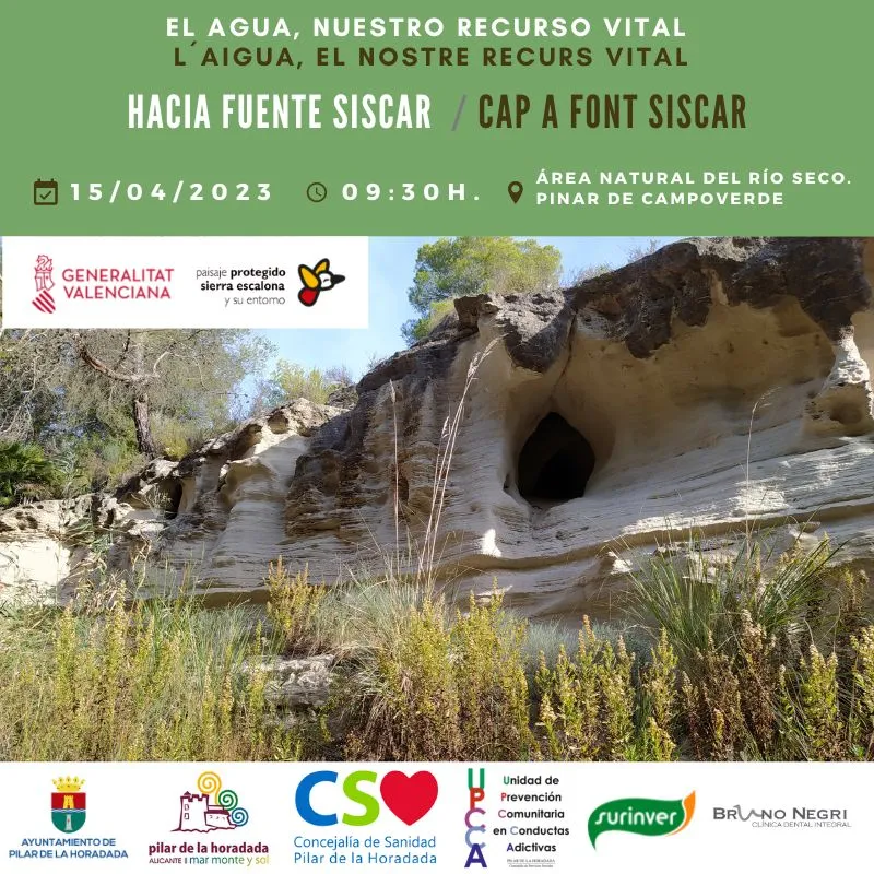 Día de Senderismo "Fuente del Siscar" en Pinar de Campoverde
