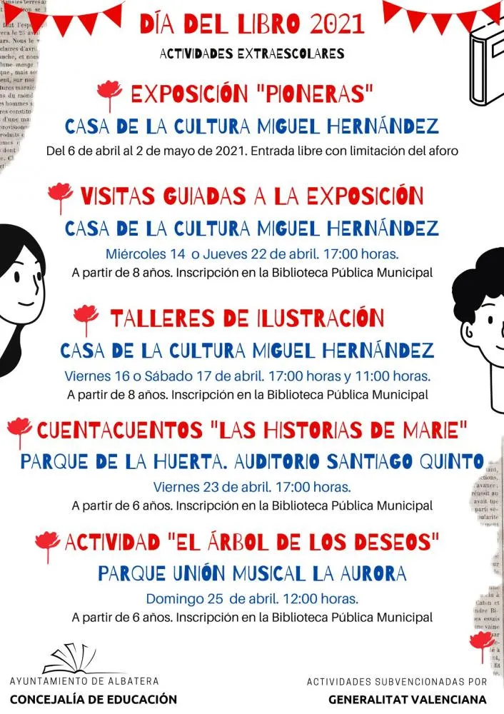 Día del Libro 2021 en Albatera
