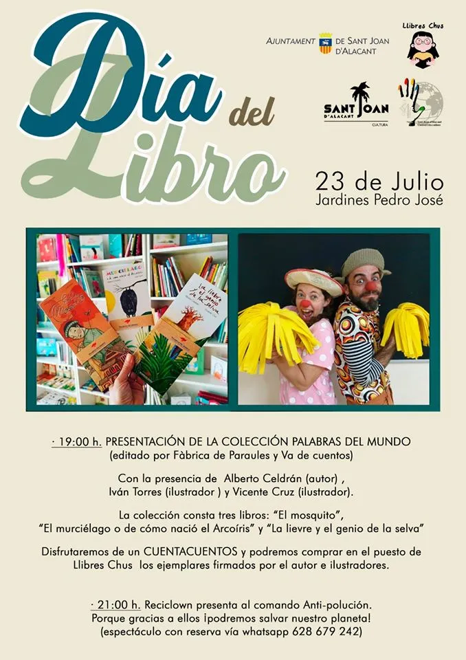 Día del Libro San Juan de Alicante 2020
