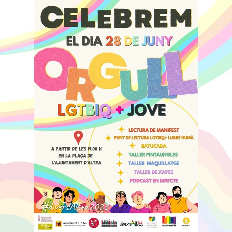 Día del Orgullo Lgtbiq+ Altea 2023