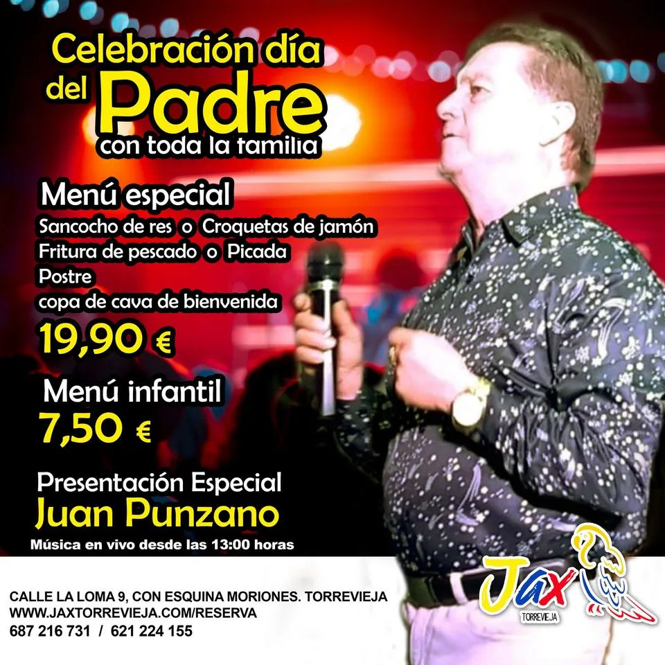 Día del Padre, en Jax