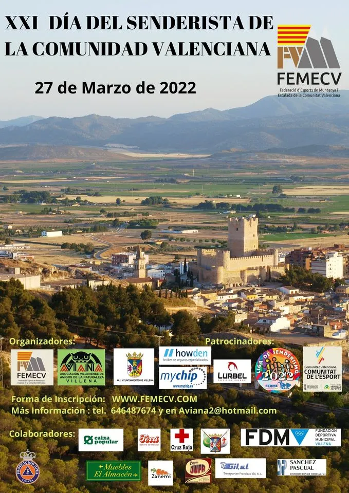 Día del Senderista en la Comunidad Valenciana FEMECV 2022
