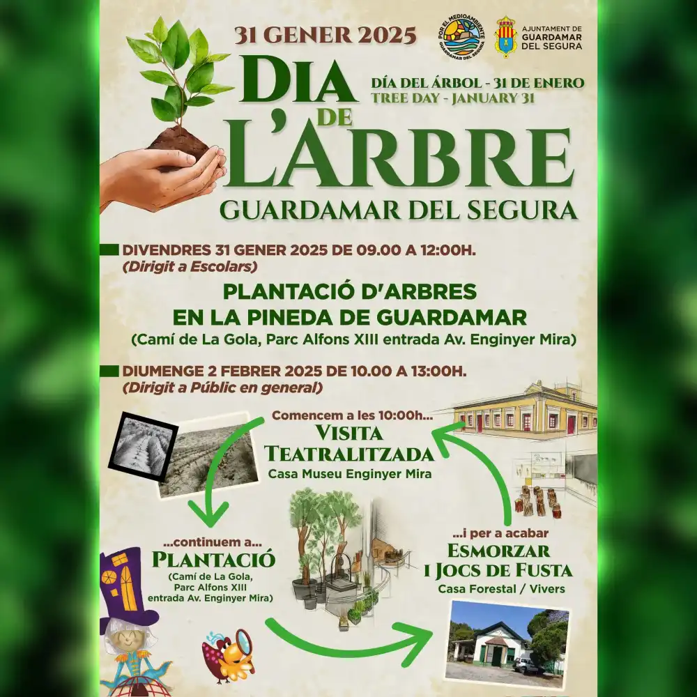 Día del Árbol Guardamar del Segura 2025