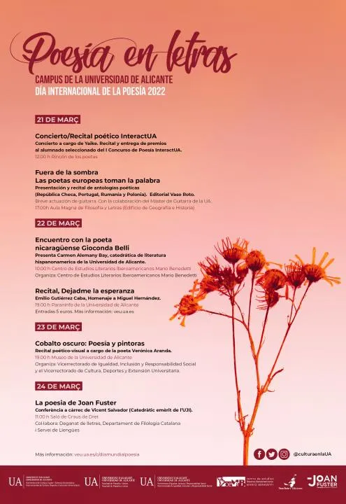 Día Internacional de la Poesía 2022