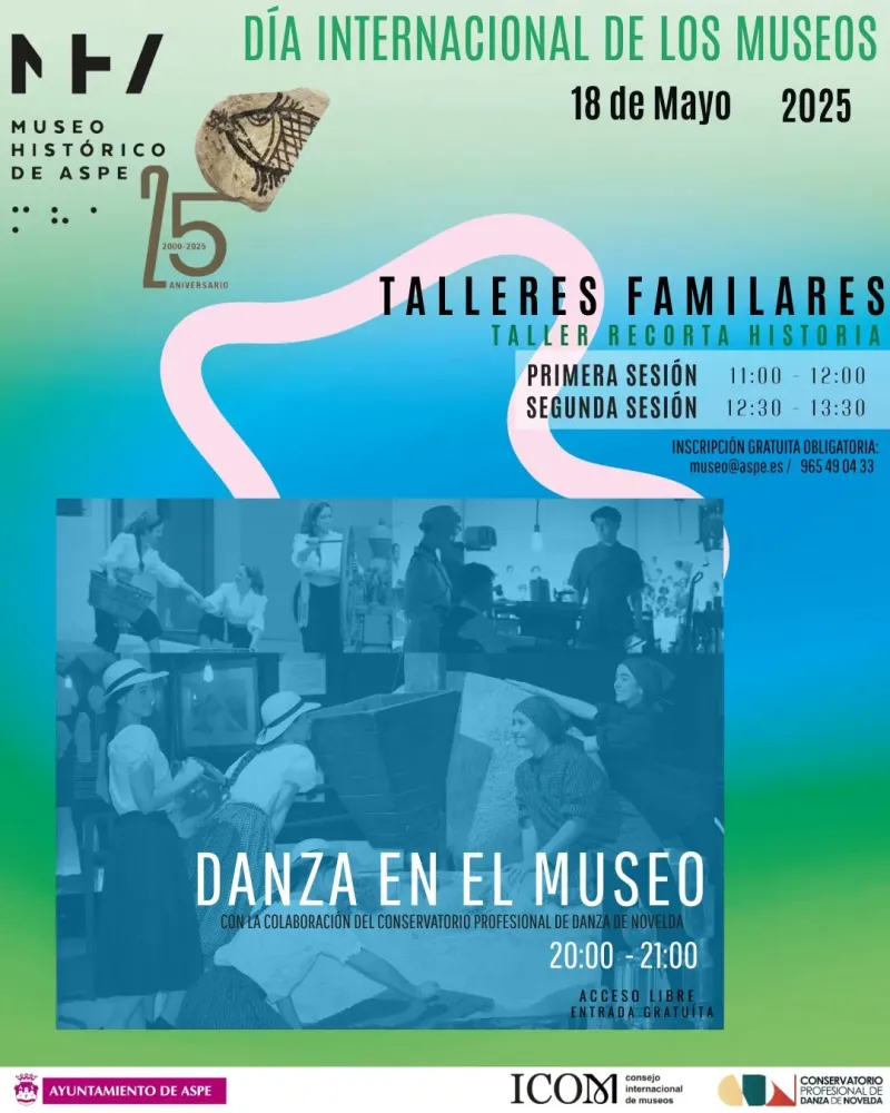 Día Internacional de los Museos Aspe 2025