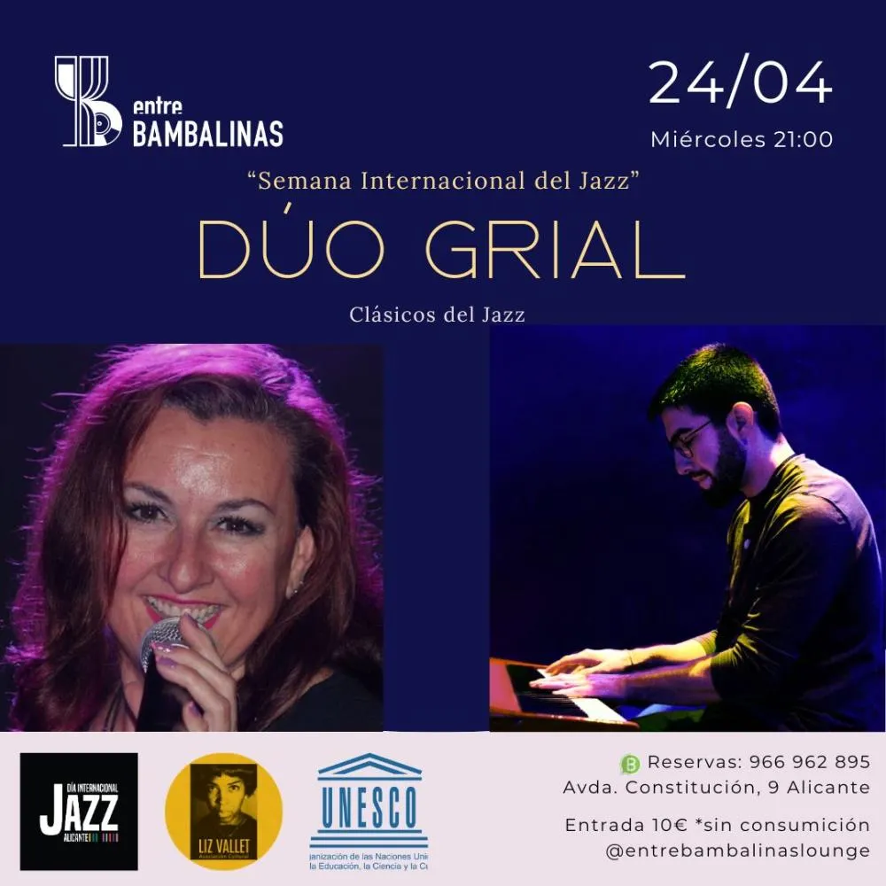 Dúo Grial / Clásicos de Jazz "Semana Internacional del Jazz"