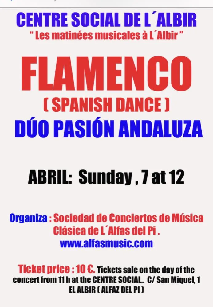 Dúo Pasión Andaluza - Flamenco (Spanish Dance)