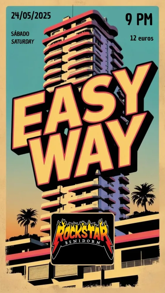 Easy Way Live at Rockstar Benidorm