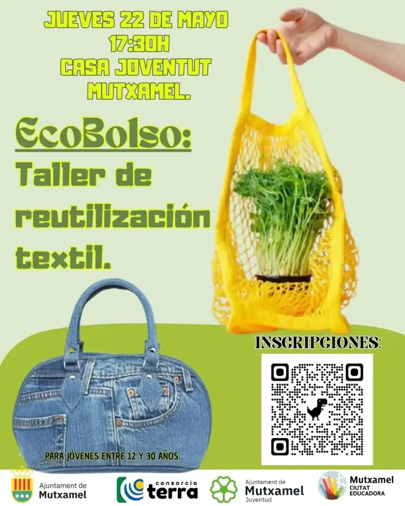 EcoBolso: Taller de reutilización textil