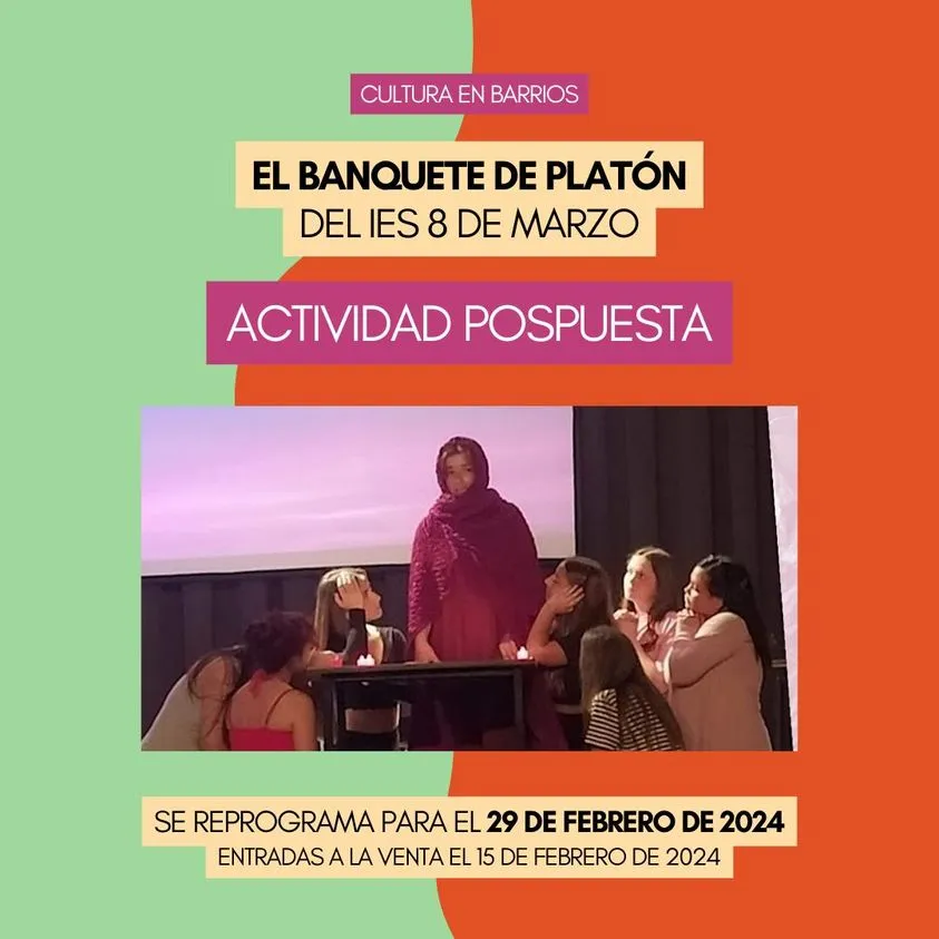 El Banquete de Platón. Ies 8 de marzo