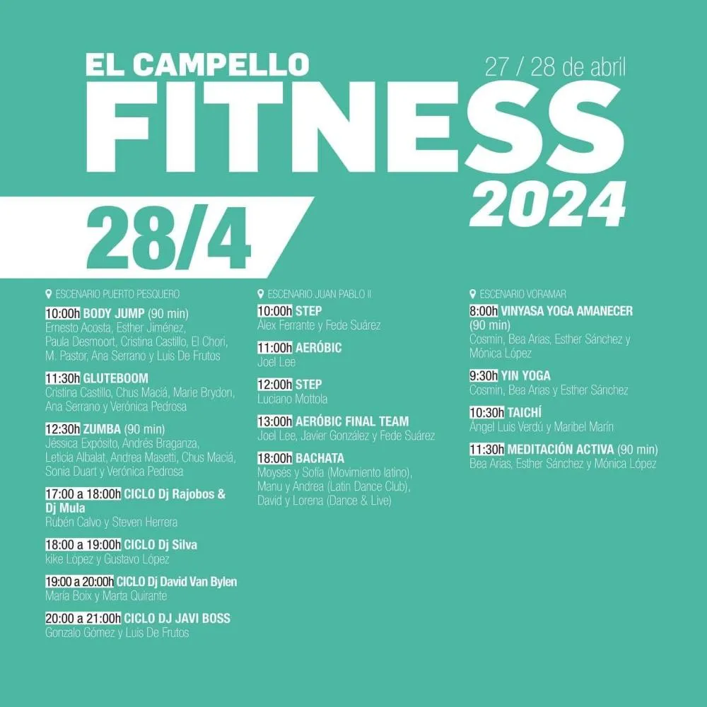El Campello Fitness 2024 - 28 abril