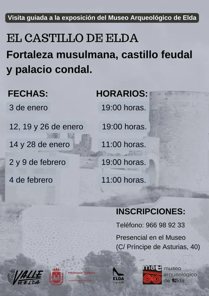 El Castillo de Elda - Fortaleza musulmana, castillo feudal y palacio condal