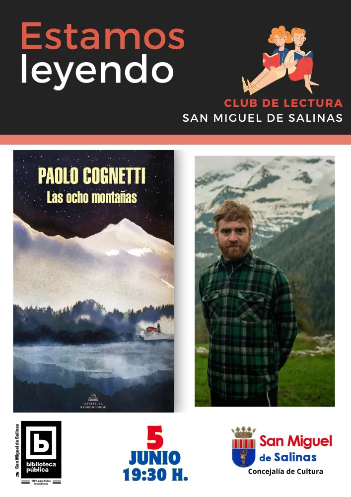 El Club de Lectura lee: «Las ocho montañas», de Paolo Cognetti