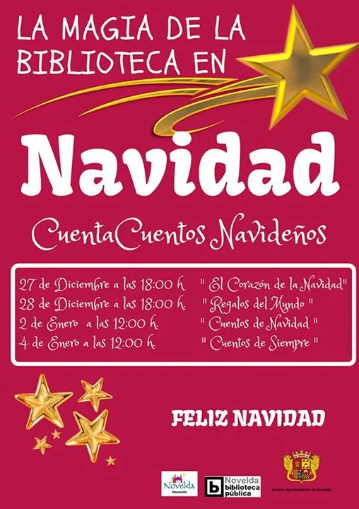 El cuentacuentos "Cuento de Navidad" en Novelda