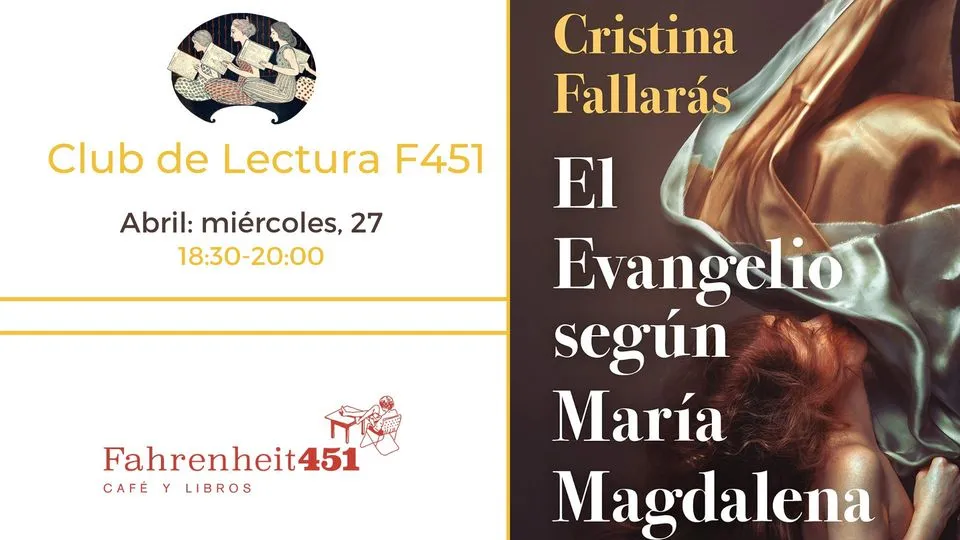 El evangelio según Magdalena. Club de lectura F451