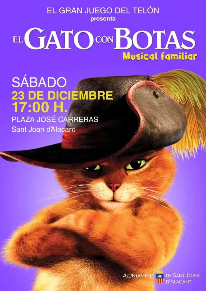 El Gato con Botas - Musical familiar