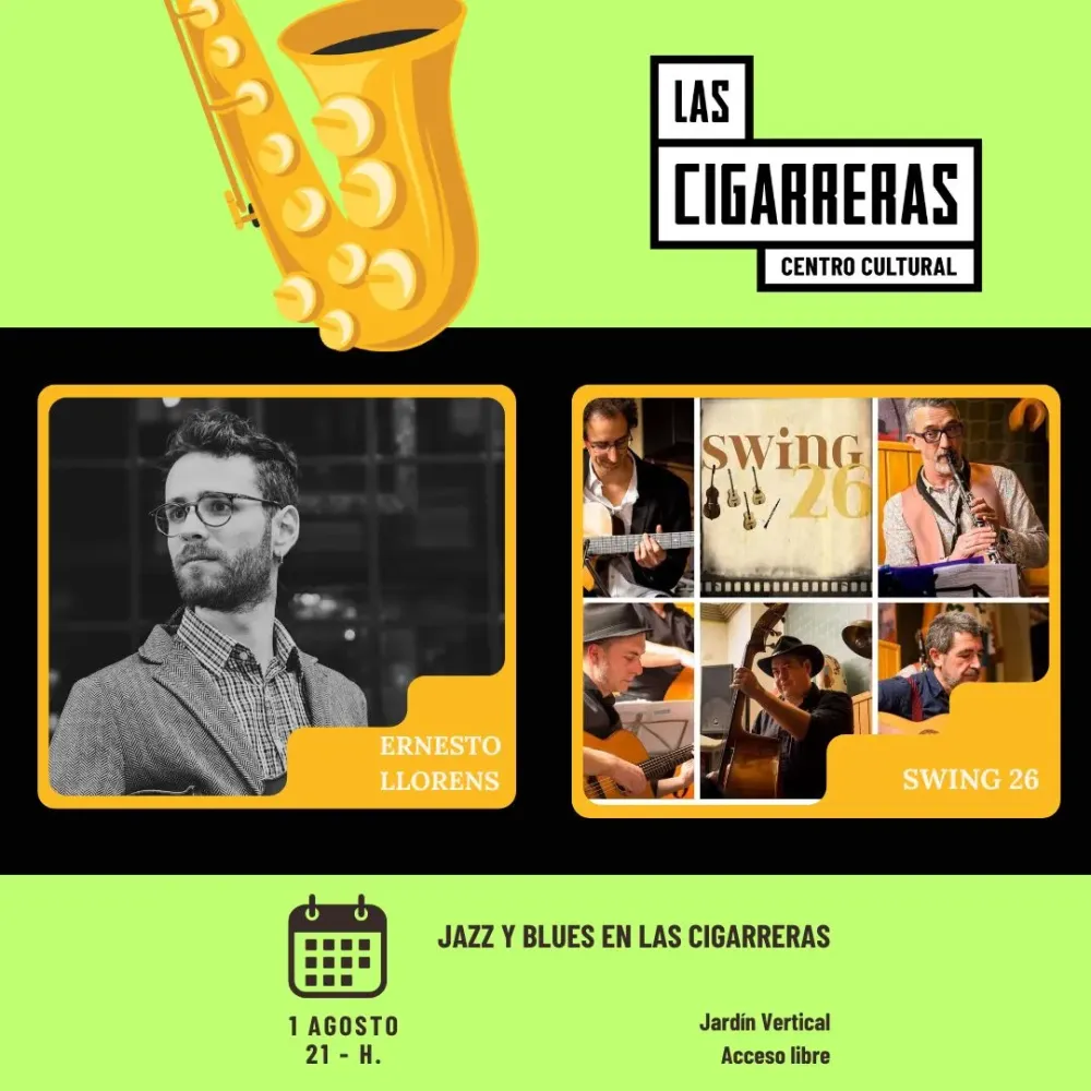 El jazz y el blues en las Cigarreras 2025