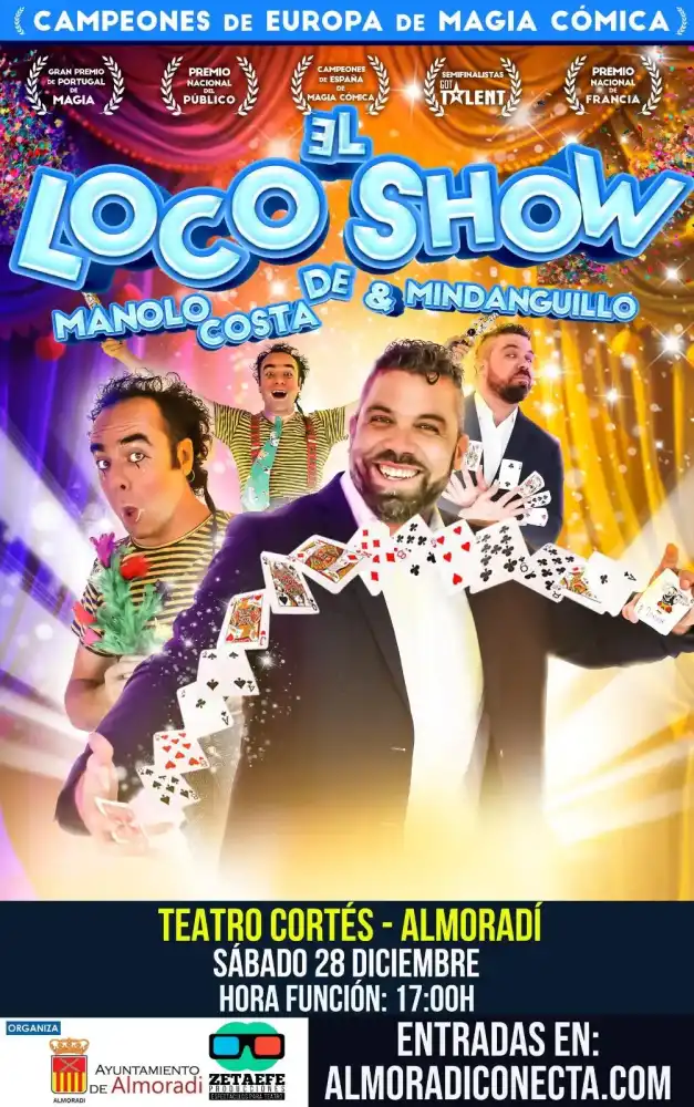 El loco show de Manolo Costa y Mindanguillo