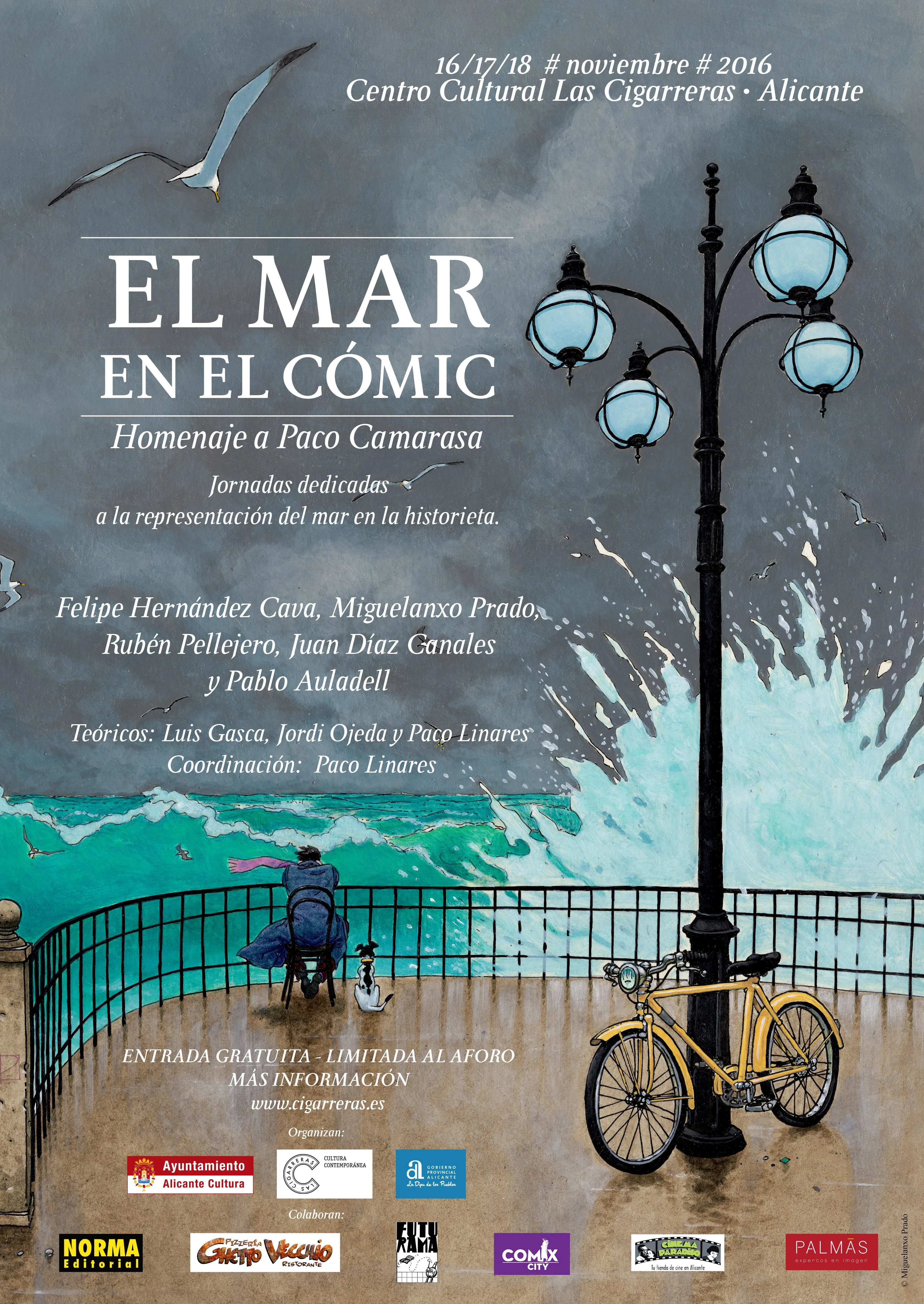 El Mar en el Cómic. Del 16 al 18 de noviembre en la Caja Negra de las Cigarreras