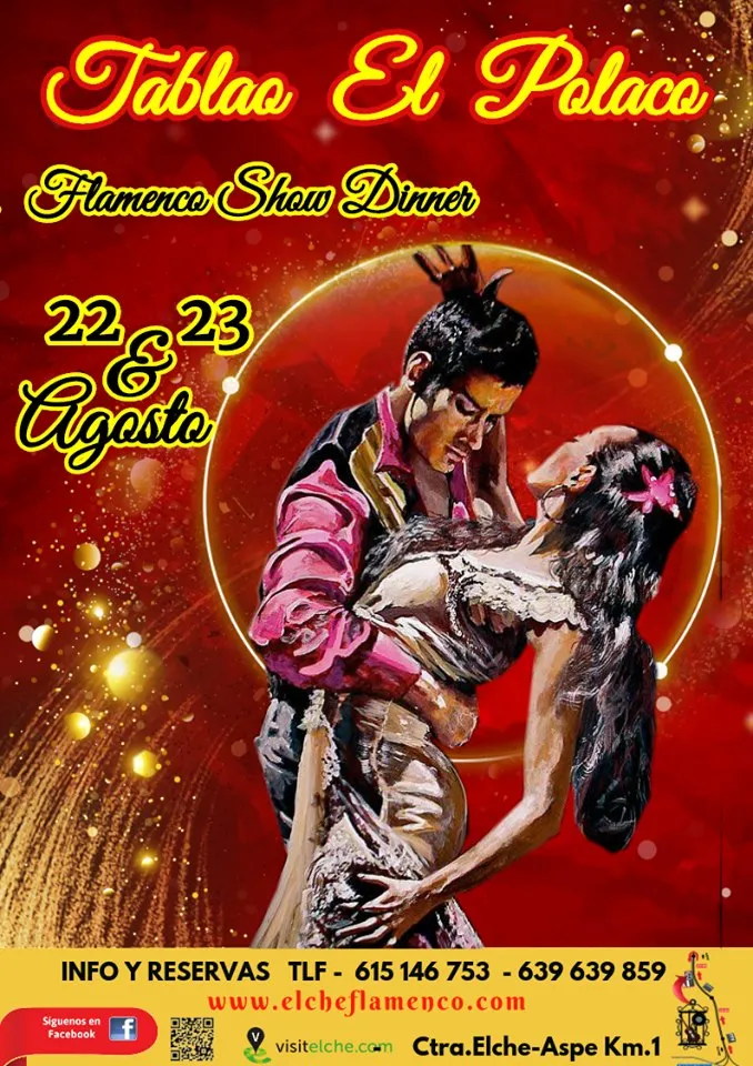 El mejor espectáculo Flamenco en Elche