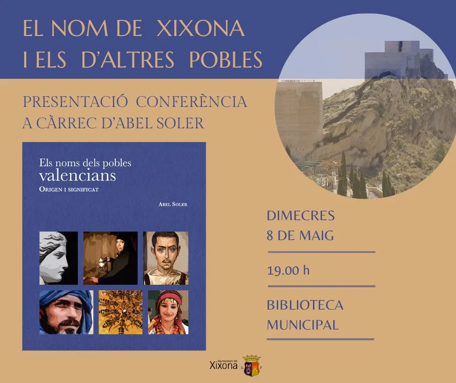 El nom de Xixona i els d'altres pobles