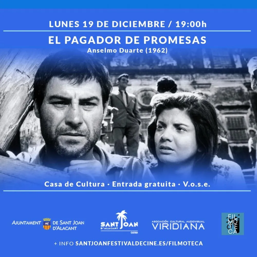 El pagador de promesas.- Filmoteca de Sant Joan d'Alacant.