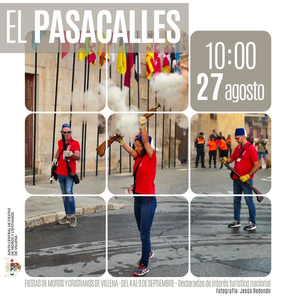 El Pasacalles fiestas de Moros y Cristianos de Villena